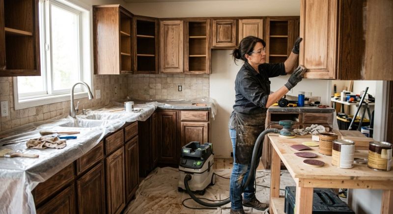 Cupboard Refinishing in Indianapolis, IN