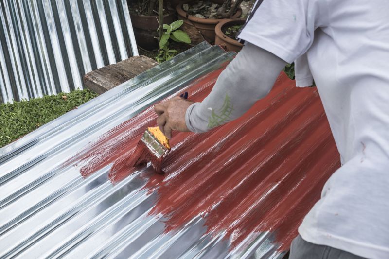 Metal Roof Painting
